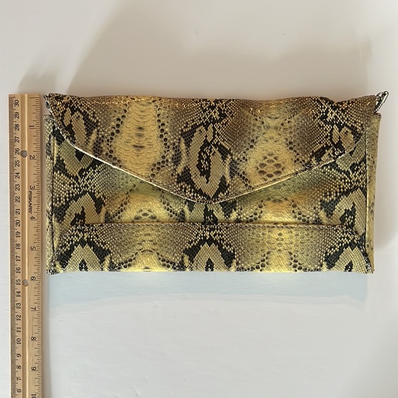 Ann Taylor Snakeskin Clutch - Picture 6 of 11